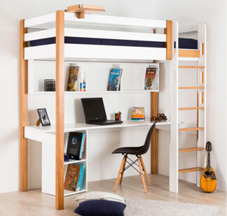 Lit mezzanine adulte, ado ou enfant : solutions gain de place sur mesure